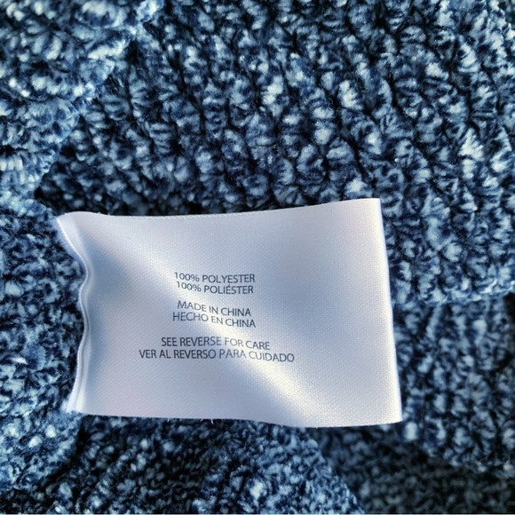 Orvis Navy Chenille Tunic Sweater Size Medium - Picture 11 of 11